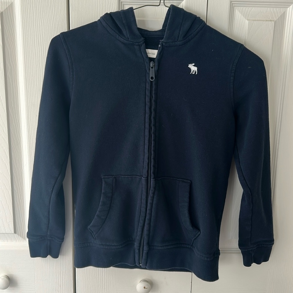 Abercrombie kids zip up hoodie size 11/12